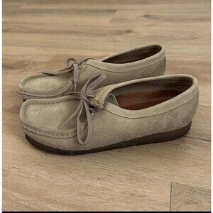 Clarks ORIGINALS Women’s Wallabee Boot Suede Boots Size 9 Maple